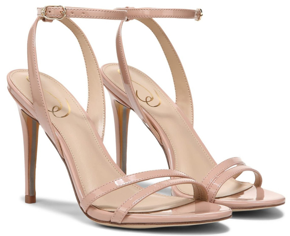 Sam Edelman Women's Gemmie Ankle Strap High Heel Sandals Size 8.5 M